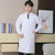 White Coat Long Sleeve Female Male Beauty Doctor Nurse Work Clothes