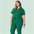 Women's Medical Uniform Scrubs Set